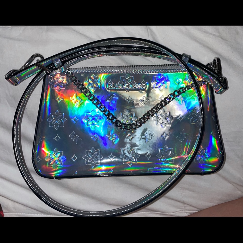 MK Holographic purse/crossbody